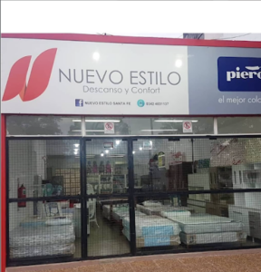 Nuevo Estilo – Colchoneria, muebleria, blanco.