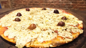 Santa pizza